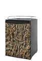 Kegerator Skin - WraptorCamo Grassy Marsh (fits medium sized dorm fridge and kegerators)