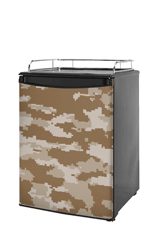 Kegerator and Fridge Skins WraptorCamo Digital Camo Desert uSkins
