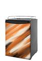 Kegerator Skin - Paint Blend Orange (fits medium sized dorm fridge and kegerators)