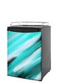 Kegerator Skin - Paint Blend Teal (fits medium sized dorm fridge and kegerators)