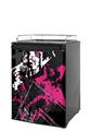 Kegerator Skin - Baja 0003 Hot Pink (fits medium sized dorm fridge and kegerators)