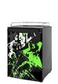Kegerator Skin - Baja 0003 Neon Green (fits medium sized dorm fridge and kegerators)