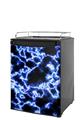 Kegerator Skin - Electrify Blue (fits medium sized dorm fridge and kegerators)