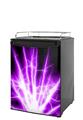 Kegerator Skin - Lightning Purple (fits medium sized dorm fridge and kegerators)