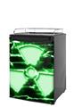 Kegerator Skin - Radioactive Green (fits medium sized dorm fridge and kegerators)