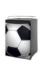 Kegerator Skin - Soccer Ball (fits medium sized dorm fridge and kegerators)