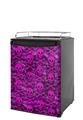 Kegerator Skin - Pink Skull Bones (fits medium sized dorm fridge and kegerators)