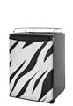 Kegerator Skin - Zebra Skin (fits medium sized dorm fridge and kegerators)