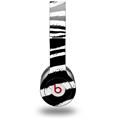 WraptorSkinz Skin Decal Wrap compatible with Beats Solo HD (Original) Zebra (HEADPHONES NOT INCLUDED)