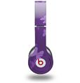 WraptorSkinz Skin Decal Wrap compatible with Beats Solo HD (Original) Bokeh Butterflies Purple (HEADPHONES NOT INCLUDED)