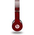 WraptorSkinz Skin Decal Wrap compatible with Beats Solo HD (Original) Folder Doodles Red Dark (HEADPHONES NOT INCLUDED)