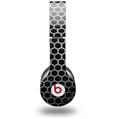 WraptorSkinz Skin Decal Wrap compatible with Beats Solo HD (Original) Mesh Metal Hex 02 (HEADPHONES NOT INCLUDED)