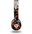 WraptorSkinz Skin Decal Wrap compatible with Beats Solo HD (Original) Baja 0003 Burnt Orange (HEADPHONES NOT INCLUDED)