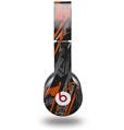 WraptorSkinz Skin Decal Wrap compatible with Beats Solo HD (Original) Baja 0014 Burnt Orange (HEADPHONES NOT INCLUDED)