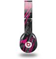 WraptorSkinz Skin Decal Wrap compatible with Beats Solo HD (Original) Baja 0014 Hot Pink (HEADPHONES NOT INCLUDED)