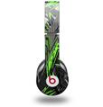 WraptorSkinz Skin Decal Wrap compatible with Beats Solo HD (Original) Baja 0032 Neon Green (HEADPHONES NOT INCLUDED)