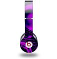 WraptorSkinz Skin Decal Wrap compatible with Beats Solo HD (Original) Liquid Metal Chrome Purple (HEADPHONES NOT INCLUDED)