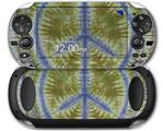 Tie Dye Peace Sign 102 - Decal Style Skin fits Sony PS Vita