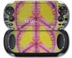 Tie Dye Peace Sign 104 - Decal Style Skin fits Sony PS Vita