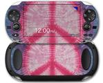 Tie Dye Peace Sign 108 - Decal Style Skin fits Sony PS Vita