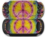 Tie Dye Peace Sign 109 - Decal Style Skin fits Sony PS Vita