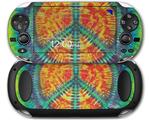 Tie Dye Peace Sign 111 - Decal Style Skin fits Sony PS Vita