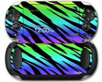 Tiger Rainbow - Decal Style Skin fits Sony PS Vita