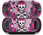 Princess Skull Heart - Decal Style Skin fits Sony PS Vita