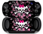 Scene Skull Splatter - Decal Style Skin fits Sony PS Vita