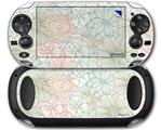Flowers Pattern 02 - Decal Style Skin fits Sony PS Vita