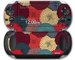 Flowers Pattern 04 - Decal Style Skin fits Sony PS Vita
