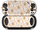 Flowers Pattern 15 - Decal Style Skin fits Sony PS Vita