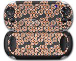 Locknodes 02 Burnt Orange - Decal Style Skin fits Sony PS Vita