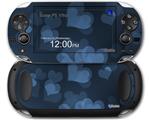 Bokeh Hearts Blue - Decal Style Skin fits Sony PS Vita