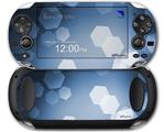 Bokeh Hex Blue - Decal Style Skin fits Sony PS Vita