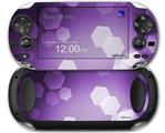 Bokeh Hex Purple - Decal Style Skin fits Sony PS Vita