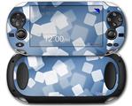 Bokeh Squared Blue - Decal Style Skin fits Sony PS Vita