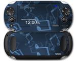 Bokeh Music Blue - Decal Style Skin fits Sony PS Vita