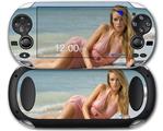 Kayla DeLancey Pink Dress 19 - Decal Style Skin fits Sony PS Vita