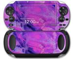 Painting Purple Splash - Decal Style Skin fits Sony PS Vita
