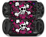 Girly Skull Bones - Decal Style Skin fits Sony PS Vita