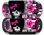 Scene Girl Skull - Decal Style Skin fits Sony PS Vita