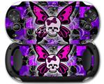 Butterfly Skull - Decal Style Skin fits Sony PS Vita
