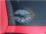 Lips Decal 9x5.5 Tie Dye Swirl 101