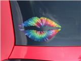 Lips Decal 9x5.5 Tie Dye Swirl 104