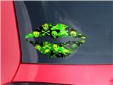 Lips Decal 9x5.5 Skull Camouflage