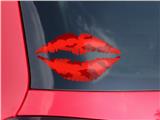 Lips Decal 9x5.5 Deathrock Bats Red