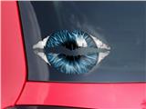 Lips Decal 9x5.5 Eyeball Blue