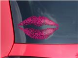 Lips Decal 9x5.5 Folder Doodles Fuchsia