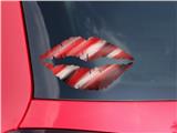 Lips Decal 9x5.5 Paint Blend Red